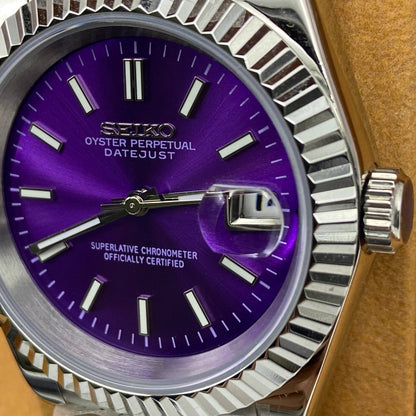 SEIKMOD SEIKJUST „Grape“ I Purple Dial I NH35 Aut I Jubilee