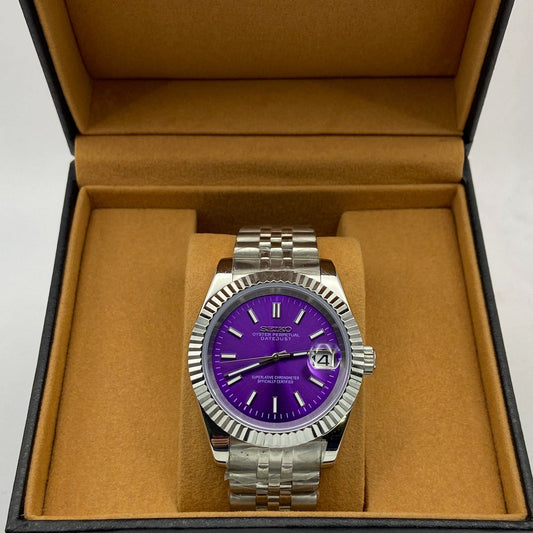 SEIKMOD SEIKJUST „Grape“ I Purple Dial I NH35 Aut I Jubilee