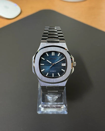 Seikmod Stainless Steel Azzure NH35 I blaues Zifferblatt mit Edelstahl-Armband